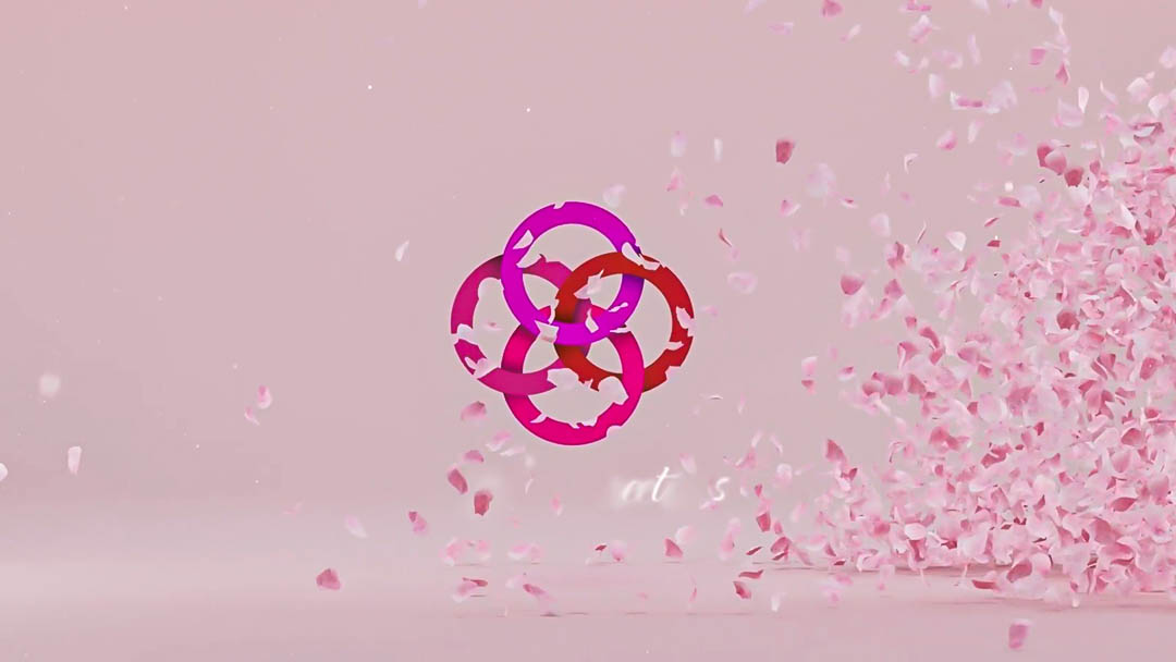 پروژه افترافکت ساخت لوگو با گل رُز